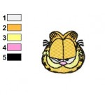 Garfield 47 Embroidery Design